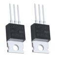 2X 100V 9.7A NChannel Power Pulled IR MOSFET Transistor IRF520
