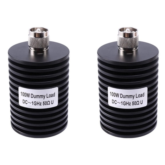 2X 100W PL259 DC-1GHz Dummy Load, Dummy Load Plug, UHF Connector RF Coaxial Dummy Load