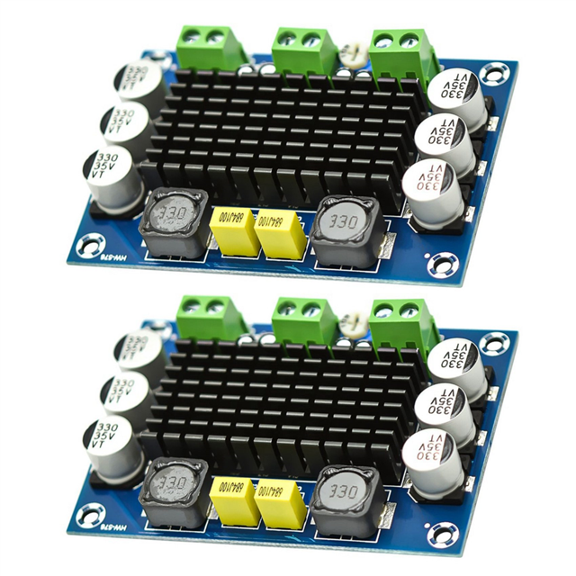 2X 100W TPA3116D2 Mono Amplifier Board Class DC 12V26V Digital Audio