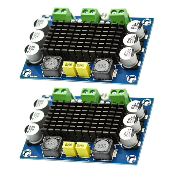 2X 100W TPA3116D2 Mono Amplifier Board Class DC 12V-26V Digital Audio Power Amplifier Sound Board AMP