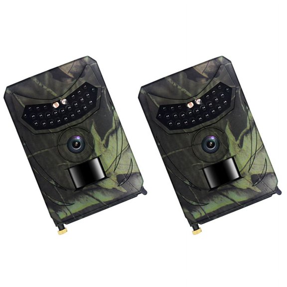 2X 1080P 16MP Trail Camera Wildlife Camera Hunting Trail Cameras for Wildlife Animal Scouting Security Surveillance