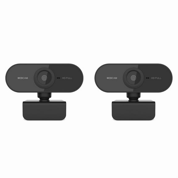 2X 1080P Webcam with Microphone HD Webcam USB Camera for PC Laptop, Zoom, Skype, Facetime, , Linux