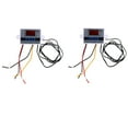 2X 10A AC110220V Digital Temperature Controller XHW3001 for Incubator
