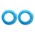 thumbnail image 1 of 2X 10M 32.8Ft 6mm x 4mm Pneumatic Polyurethane PU Hose Tube Pipe Blue, 1 of 4