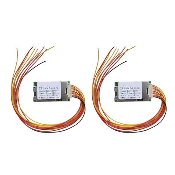 2X 10S 36V 30A Battery Protection Board Li-Ion Cell 18650 Battery Protection PCB Board