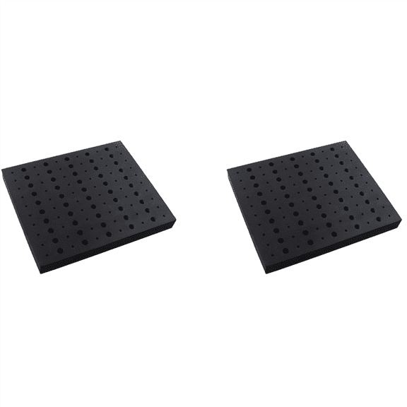2X 110 Holes Router Bit Tray Storage Holder for 1/4Inch 1/2Inch Shank Milling Cutters Bits Organizer
