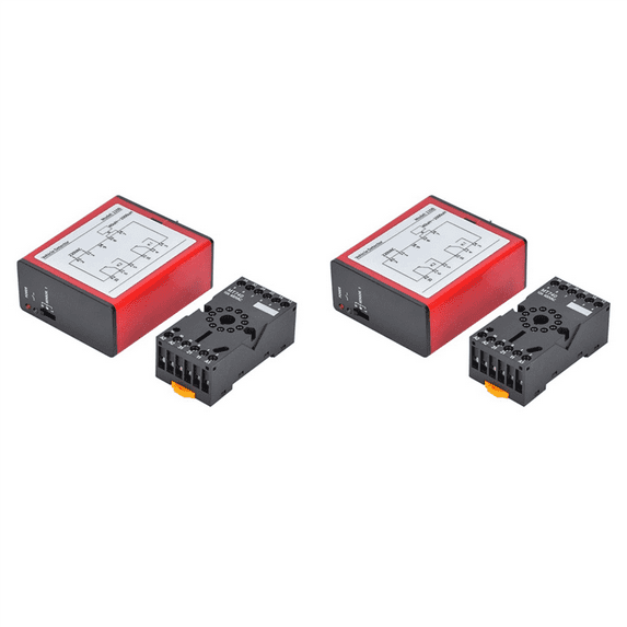 2X 110B Vehicle Detector AC220V Single Channel Inductive Vehicle Loop ...