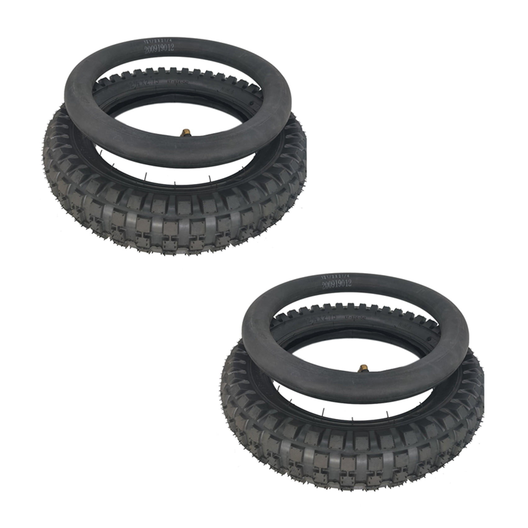 2X 12 1/2 x 2.75 Tyre 12.5 X2.75 Tire for 49Cc Motorcycle Dirt Bike ...