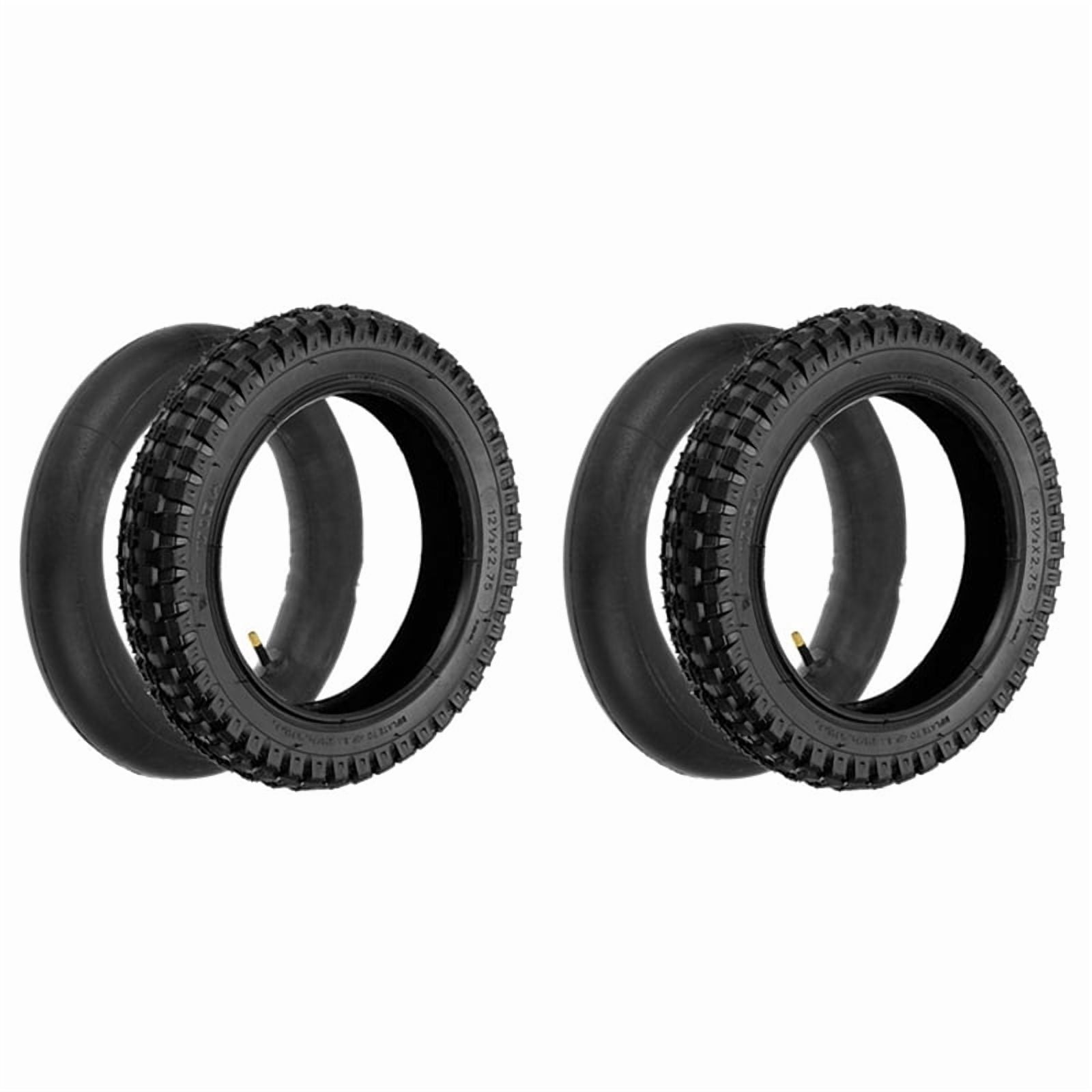 2X 12 1/2X2.75 Tyre+Inner Tube for 49Cc Motorcycle Mini Dirt Bike Tire MX350 Scooter Tire 12-Inch Wear- Tire