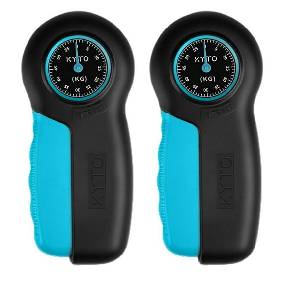 2X 121Lb Hand Dynamometer Grip Power Strength Measurement Meter Fitness Training Gripper Strengthener