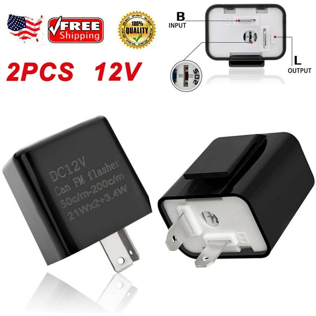 12V Car Electronic Flasher Relay LED ABS Flasher Turn Signal Flasher Light Relay Flasher Relay To