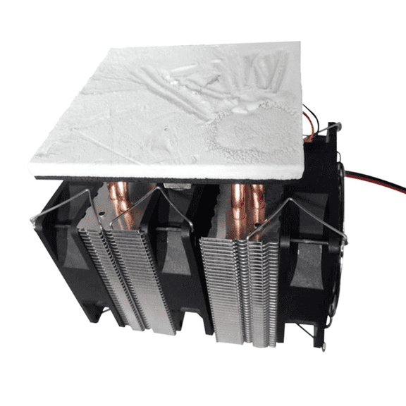 2X 12V 240W Peltier Chip Semiconductor Cooling Plate Refrigerator Large Power Assisted for Computer Cooling Plate