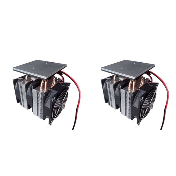 2X 12V 240W Peltier Chip Semiconductor Cooling Plate Refrigerator Large Power Assisted for Computer Cooling Plate