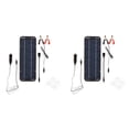 thumbnail image 1 of 2X 12V 30W Portable Solar Panel Car Boat Power Solar Panel Battery Charger Maintainer for Car Tractor Boat RV, 1 of 4