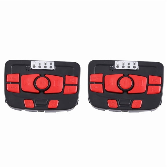 2X 12V Children'S Electric Vehicle Power Supply Central Control Switch Multi Functional Bluetooth Music Power Monitor