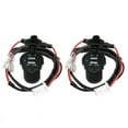 thumbnail image 1 of 2X 12V Dual USB Car Lighter Socket Splitter Charger Plug Adapter Power, 1 of 4