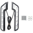 thumbnail image 1 of 2X 12V Super Bright DRL LED Daytime Running Lights for Cars Auto Waterproof LED Driving Lights Fog Lamps, 1 of 8