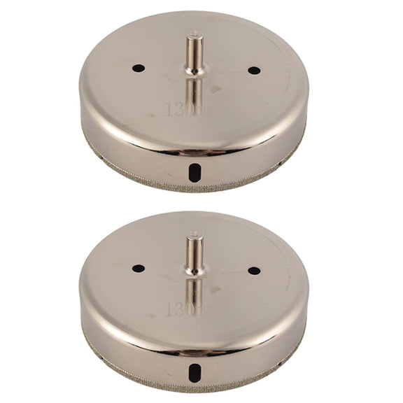 2X 130mm Diamond Drill Bits Saw Hollow Core Drill Bits for Glass Ceramic Porcelain Tiles Marble Quartz