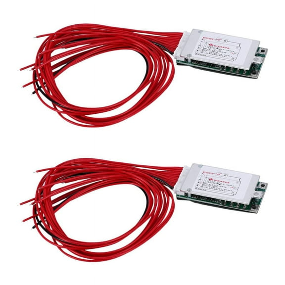 2X 13S 48V 15A Li-Ion Lipolymer Battery Protection Board PCB Board with Heatsink for E-Bike EScooter