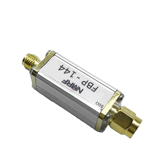 2X 144MHz 2M Band Pass Filter Bandpass Filter SMA Interface Bandwidth for RFID Receiver