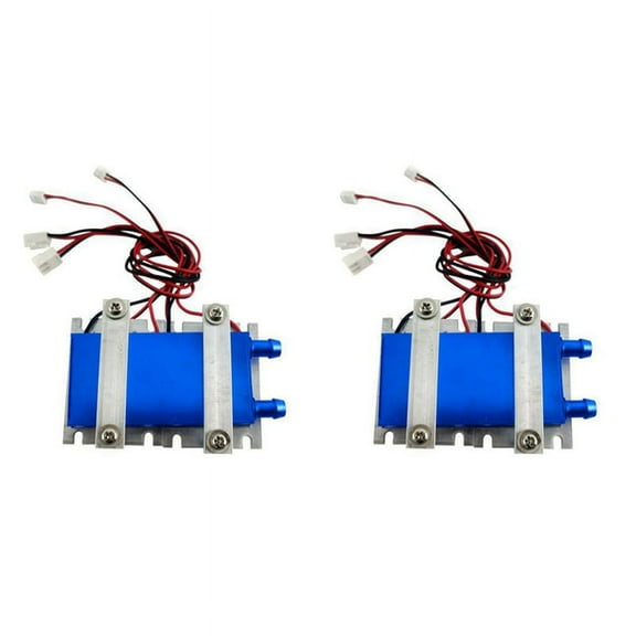 2X 144W Thermoelectric Peltier Refrigeration Cooler 12V Semiconductor Air Conditioner Cooling Systems DIY Kit