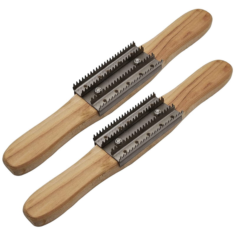 2X 15 Inch Buffing Wheel Rake for Compound Cleaning,Removing Residual ...