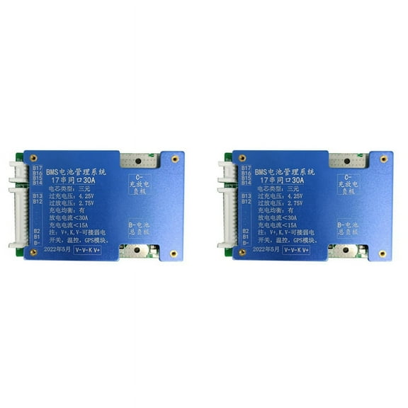 2X 17S 30A 60V Li-Ion Battery Common Port Charging Pad with Temperature Protection for Escooter