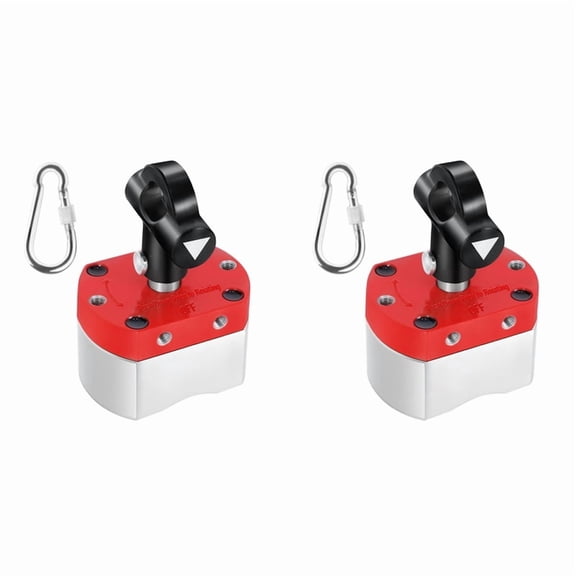 2X 180 LB on/Off Magnets, Magnetic Welding Holder, Multipurpose Switch Magnet for Lifting and Handling,Metal Screening