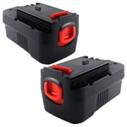 2X 18V 3000MAH POWER TOOL BATTERY FOR BLACK & DECKER FS18BX