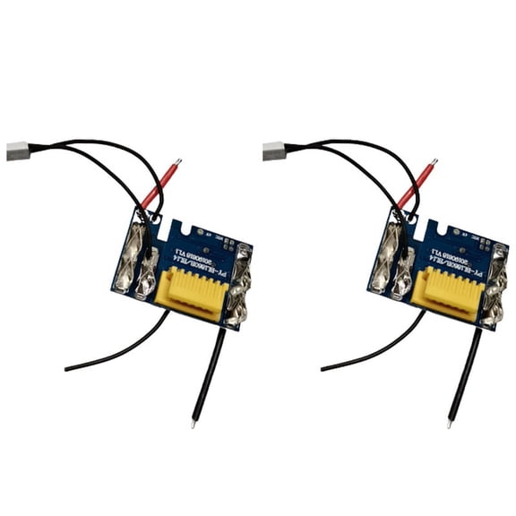 2X 18V Battery Chip PCB Board Replacement for BL1830 BL1840 BL1850 BL1860,2 x Battery Chip PCB Board,Blue