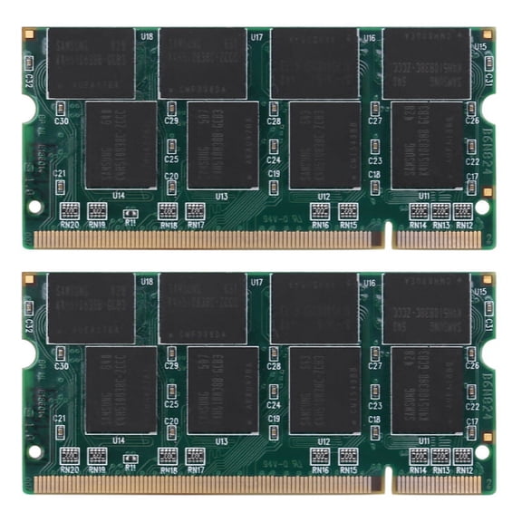 2X 1GB DDR1 Laptop Memory Ram SO-DIMM 200PIN DDR333 PC 2700 333MHz for Notebook Sodimm Memoria