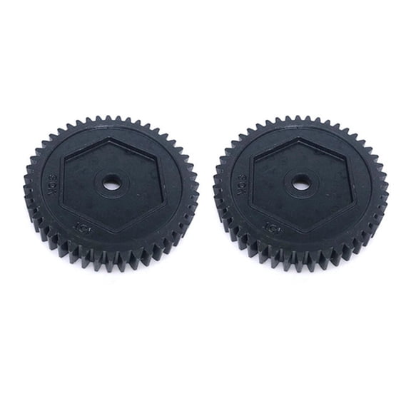 2X 1P Metal Spur Gear 45T 0.8M(32P) 8053 RC CAR PART for 1/10 RC Crawler -4 TRX4