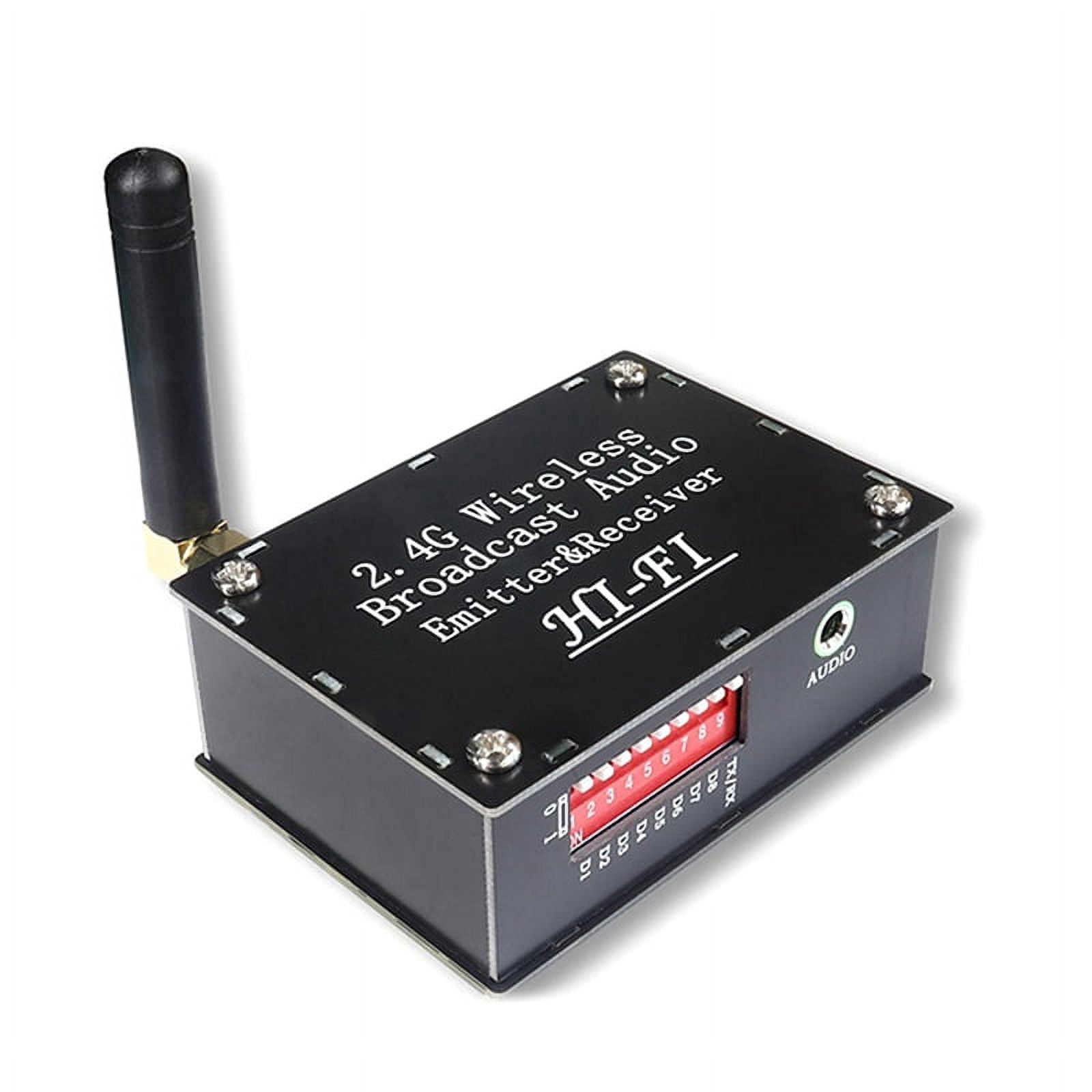 2X 2.4G Hifi Wireless Audio Transmission Transceiver Supports One ...