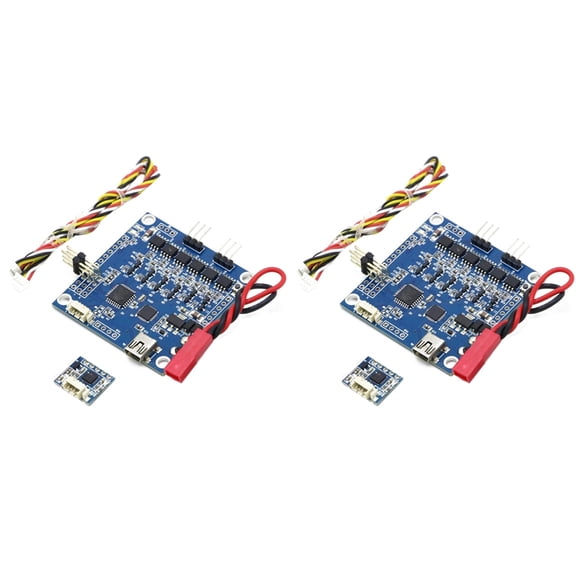 2X 2- BGC 3.1 Brushless Gimbal Controller Board/PTZ Controller Motor Driver with 6050 Sensor