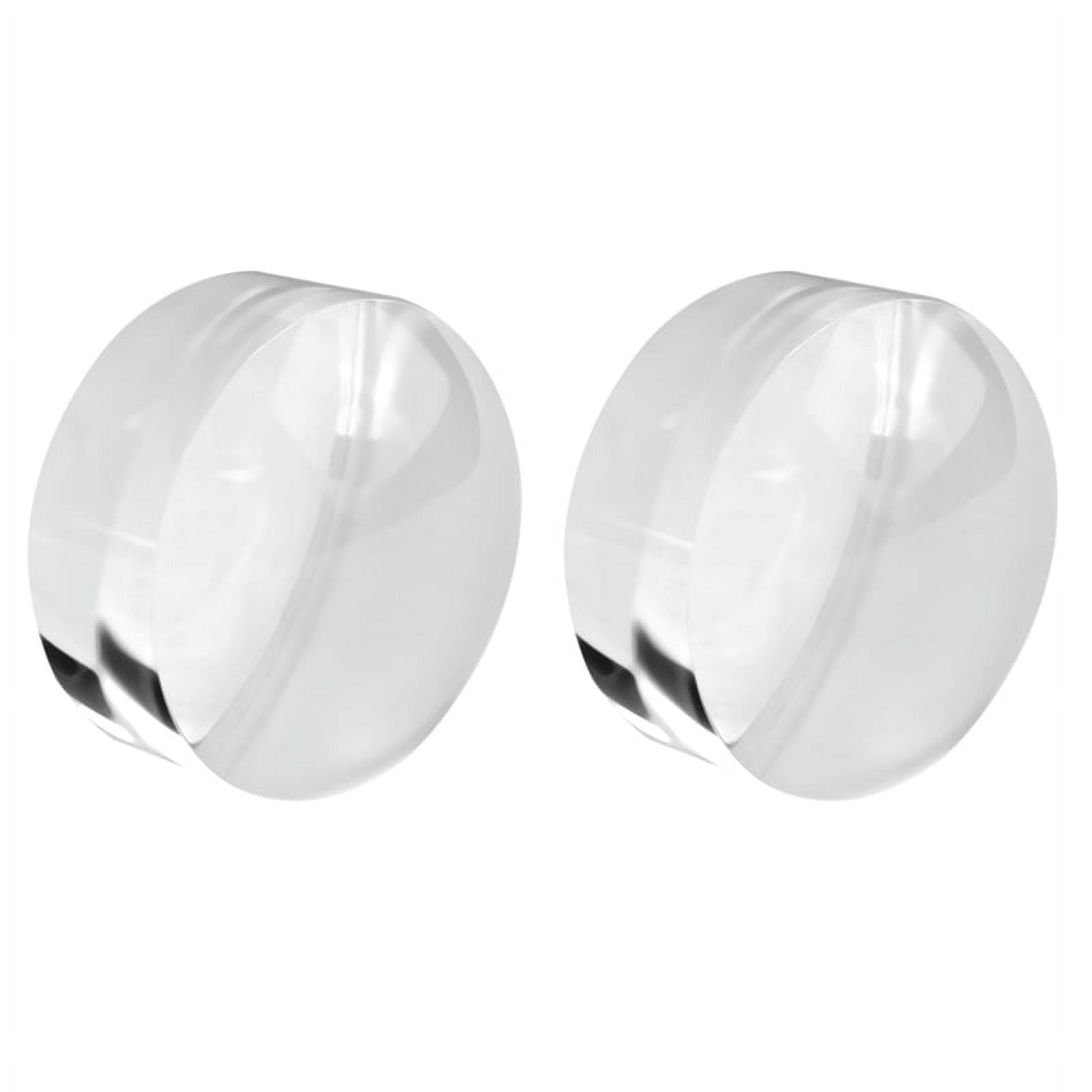 2X 2 Inch Magnifying Dome Portable Paperweight 8X Magnifier Clear