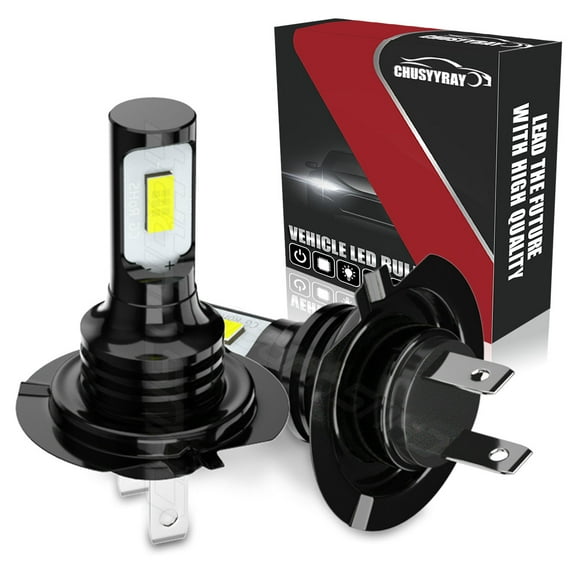 2X 2-SIDE Conversion Kit H7 LED Headlight High Low Beam Bulbs 6000K Xenon White