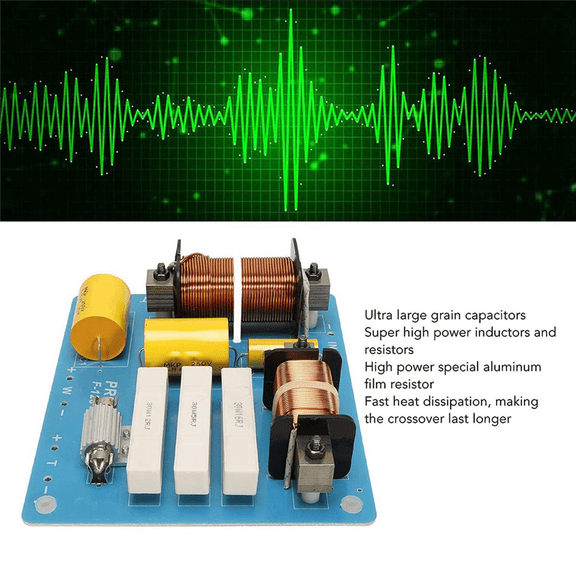 2X 2 Way Crossover 800W Maximum Professional Frequency Divider for Stage Conference Speaker