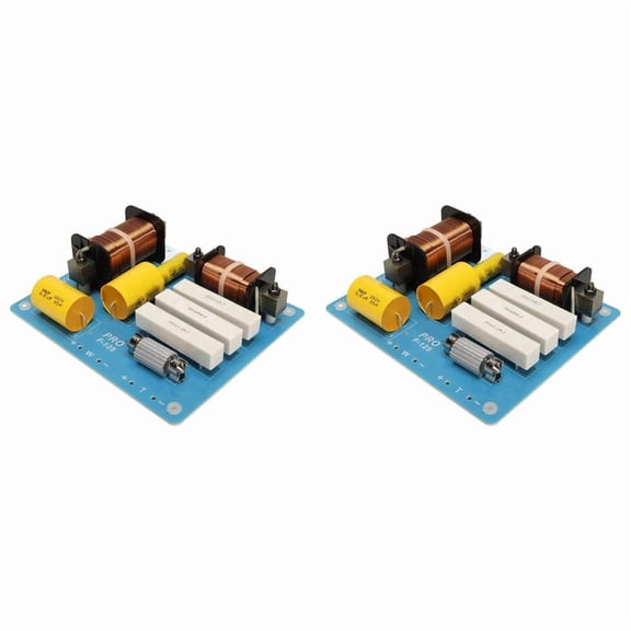 2X 2 Way Crossover 800W Maximum Professional Frequency Divider for Stage Conference Speaker