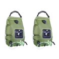 thumbnail image 1 of 2X 20L Outdoor Camping Shower Water Bag Camping Mountaineering Solar Shower Bag Portable Outdoor Bath Water Storage Bag,2 x Camping bathing water bag,green, 1 of 6
