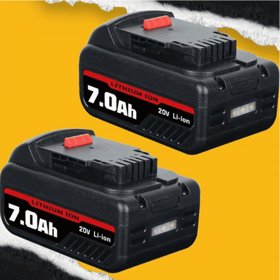 2X 20V 7.0Ah for B+D 20 Volt Lithium-Ion Battery LB20 LBX20 LBXR20