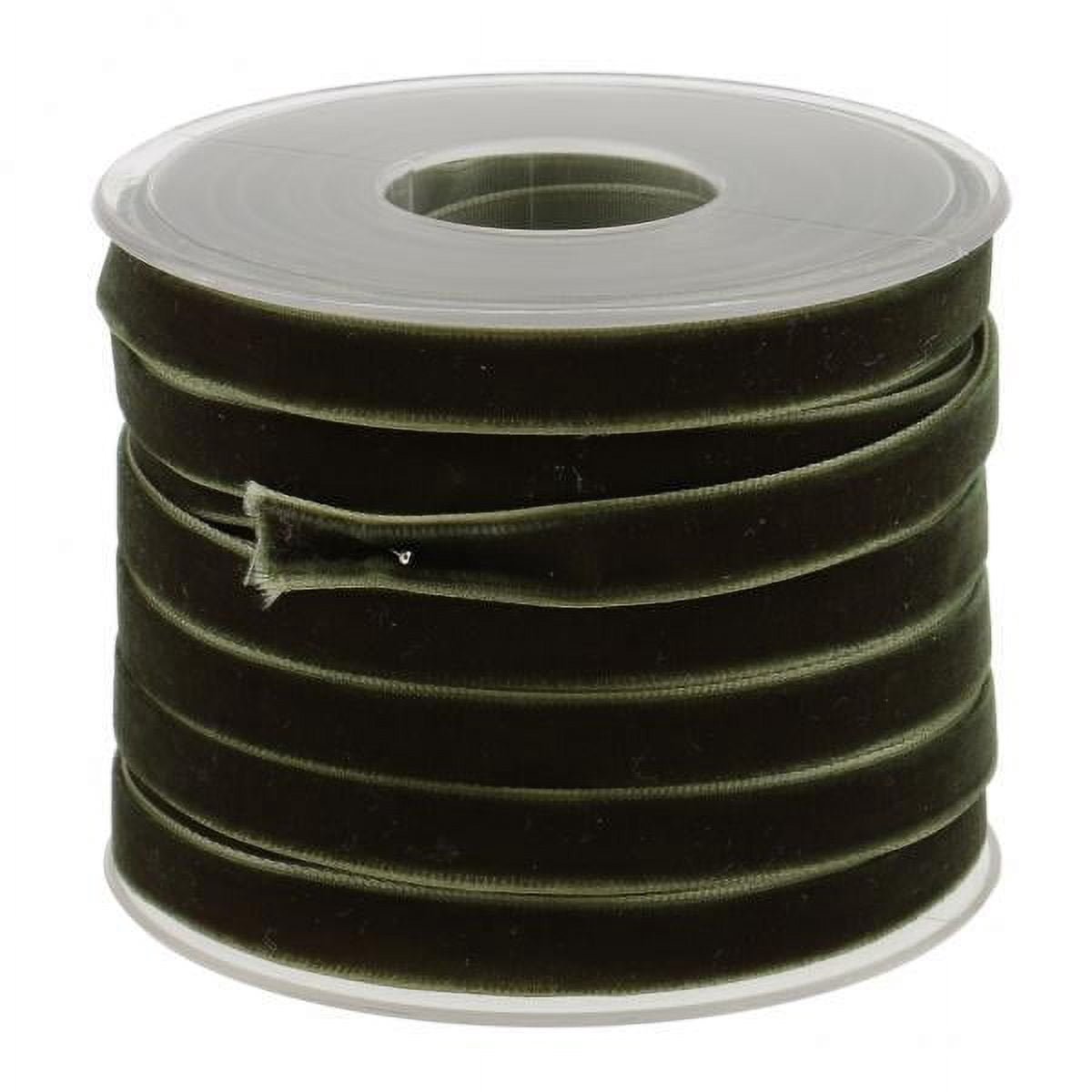 2X 20Yds Multipurpose Velvet Ribbon Decorative Accessories EmbellIshments