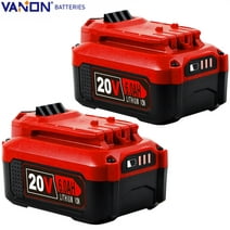 2X 20volts Max 6.0Ah for Craftsman V20 Li-Ion Battery CMCB206 CMCB204 CMCB202 CMCB204-2 CMCB202-2