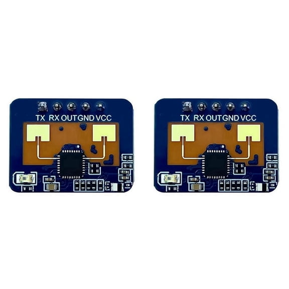 2X 24G Body Presence Sensor Module LD2410C Millimeter Wave Radar Contactless Smart Multifunction Convenience Sensor,A