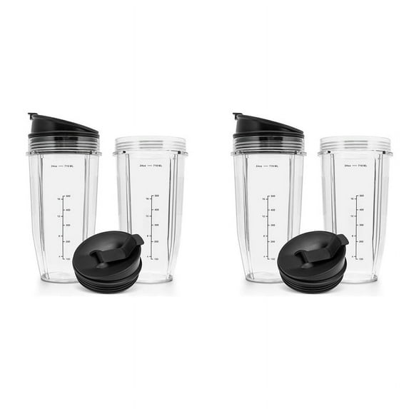 2X 24OZ Replacement Cups Compatible for BN401, BN701, SS101, BN400, BN800, BN801 Blender