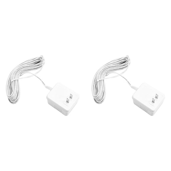 2X 24V Doorbell Transformer Adapter for Video Doorbells, Enhanced Performance & Easy Installation US PLUG