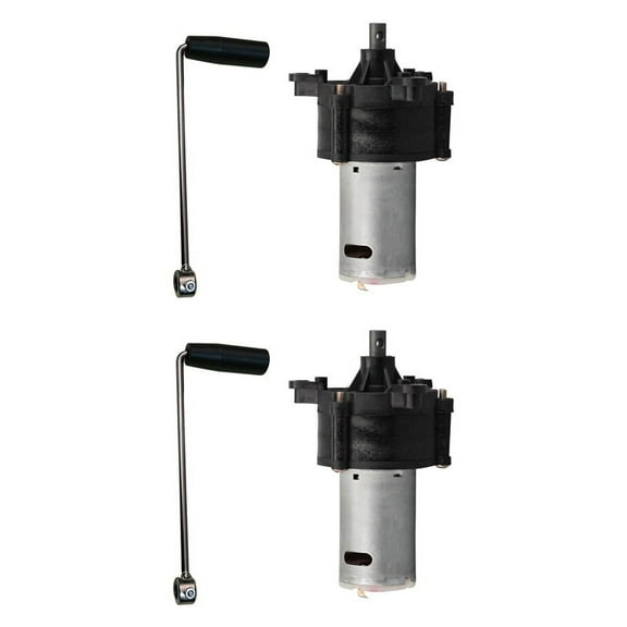 2X 24V Generator Miniature Hand Crank Emergency Wind Turbine Generator Motor