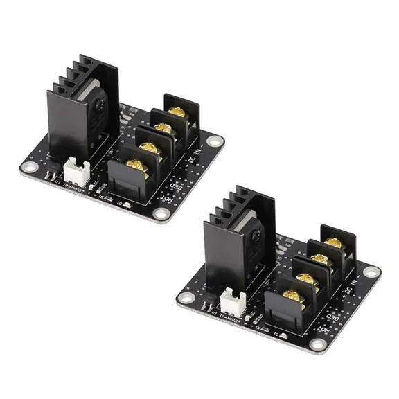 2X 24V Mosfet High Current Load Hot Bed Module 3D Printer Power Expansion Board