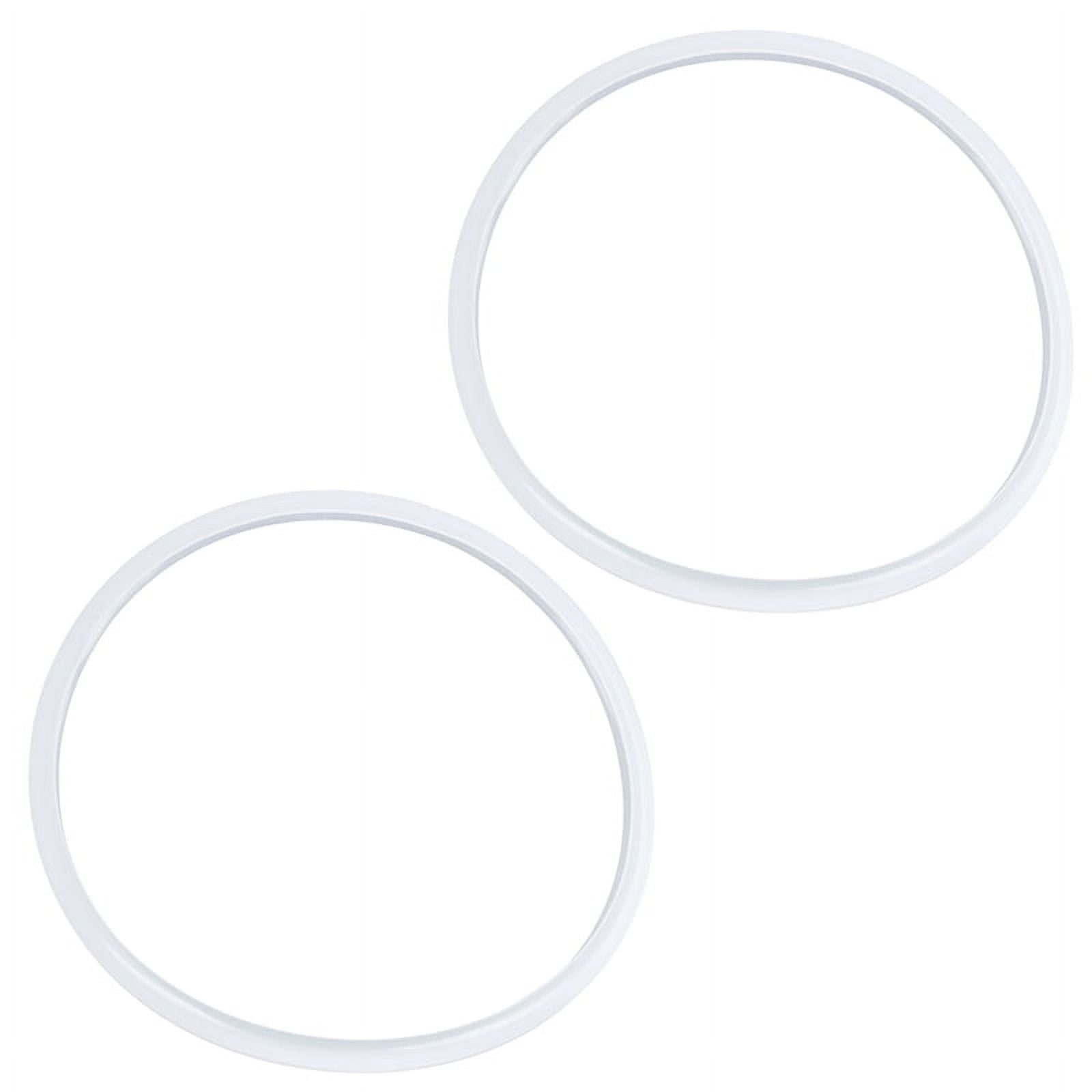 Amazon.com: Silicone Sealing Ring Clear + Pressure Cookers Gasket +  Universal Replacement Floater and Sealer for 5/6 Quart Models : Home &  Kitchen