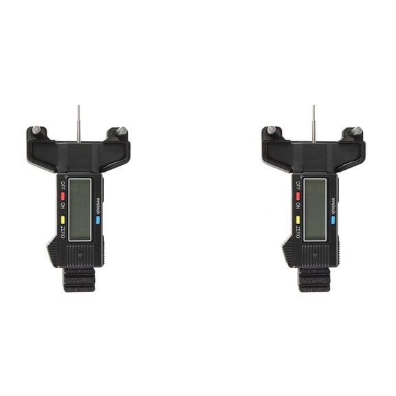 2X 2GT Timing Belt Elastic Tensiometer Synchronous Belt Tension Gauge Tester Detection Measurement Black