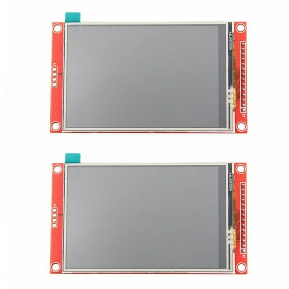 2X 3.5 Inch 480X320 SPI Serial TFT LCD Module Display Screen with Panel Driver IC ILI9488 for MCU,2* 3.5 inch 480*320 SPI Serial TFT LCD Module,red